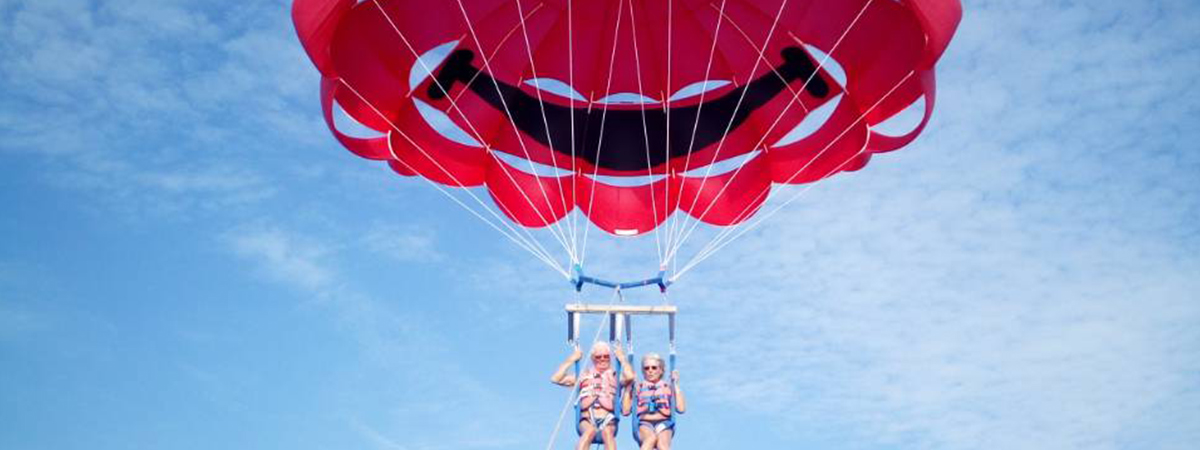 parasailing